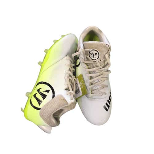 Used Warrior Senior 8.5 Lacrosse Cleats