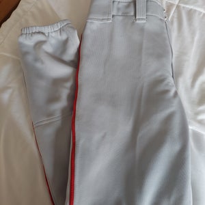 New Youth XL Mizuno Baseball Pants Gray