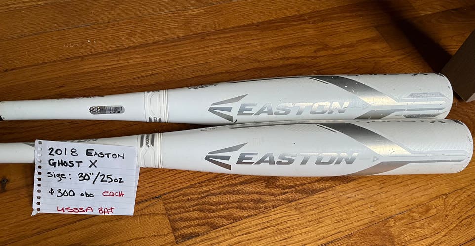 Used 2018 Composite (-5) 25 oz 30" Ghost X Bat