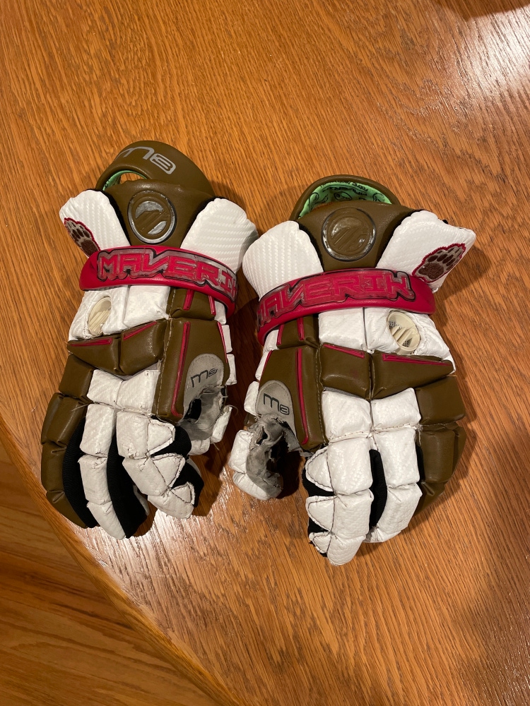 Used Maverik 13" Lacrosse Gloves
