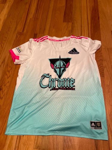 White Adult XL Adidas Jersey