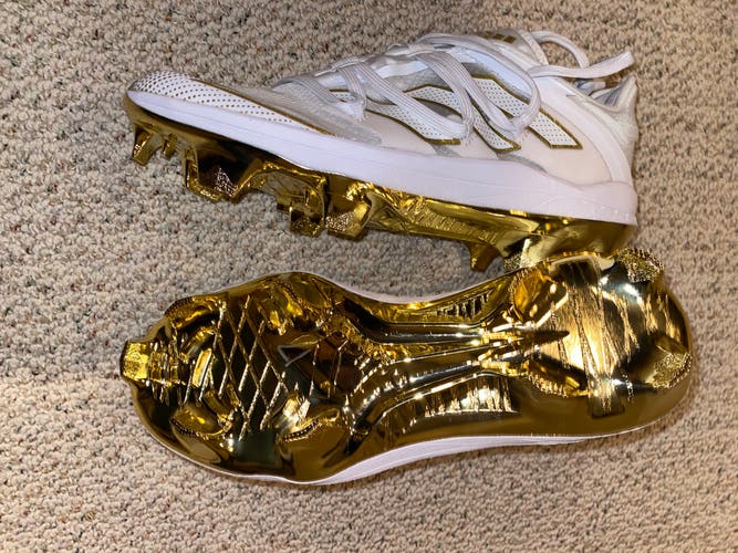 ADIZERO AFTERBURNER 7 GOLD CLEATS