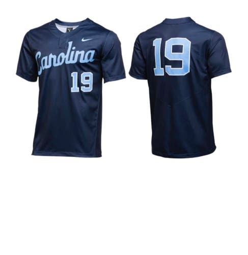 Nike Carolina Tar Heels S/S Baseball Jersey Mens L