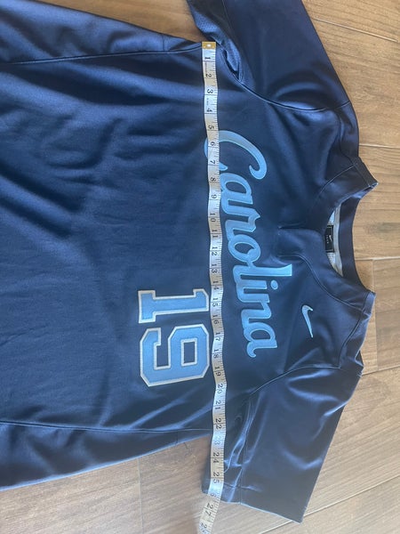 Nike, Shirts, Nike Carolina Tar Heel Elite Vapor Baseball Jersey