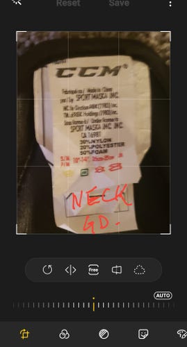 Used Small CCM Extreme Flex Shield E2.9 Goalie Chest Protector