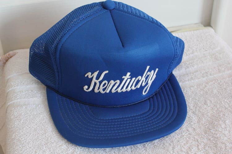 Blue Adult Unisex Kentucky Hat