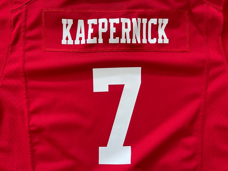 Colin Kaepernick San Francisco 49ers Nike Youth Game Jersey - White