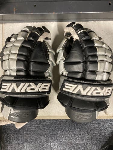 Used Brine Lacrosse Gloves