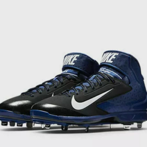 New Nike Huarache Pro Mid Metal Baseball Cleats 599235-014 - Size 15