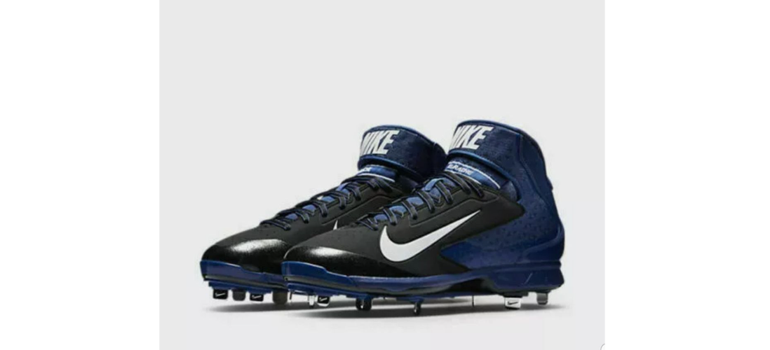 New Nike Huarache Pro Mid Metal Baseball Cleats 599235-014 - Size 15