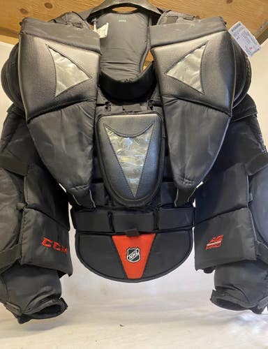 Used Medium CCM AB Pro Goalie Chest Protector Pro Stock