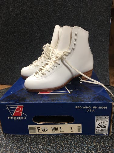 New Riedell Size 8 Figure Skates