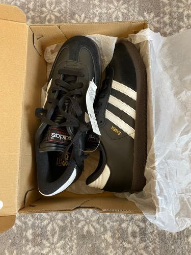 Black New Unisex Size 5.5 (Women's 6.5) Adidas Samba Shoes