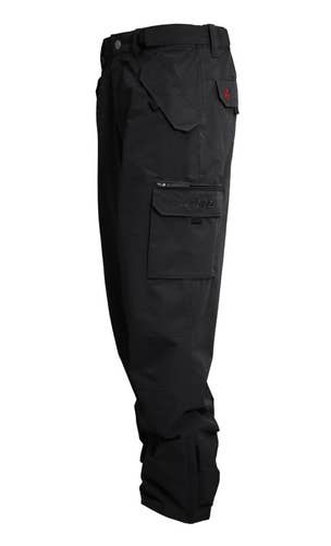 Black Men's Adult New XXL Turbine Ski Pants (SY954)