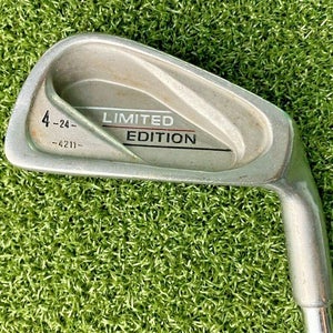 Limited Edition 4 Iron 24* / RH / Senior Steel ~37.75" / Good Grip / jl2091