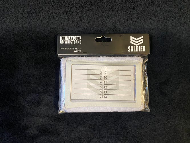 Soldier Sports QB Wrist Coach/ Playbook