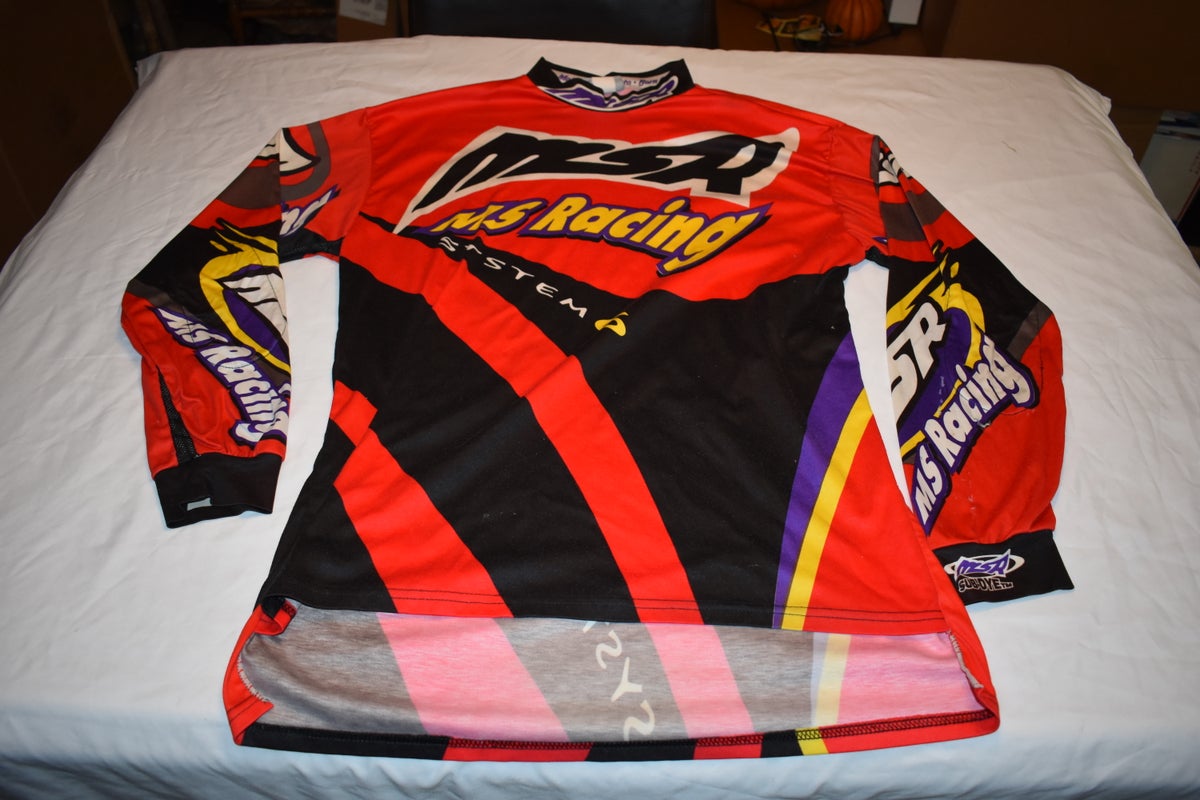 MSR MS Racing System 6 Motocross Racing Jersey, Adult Large