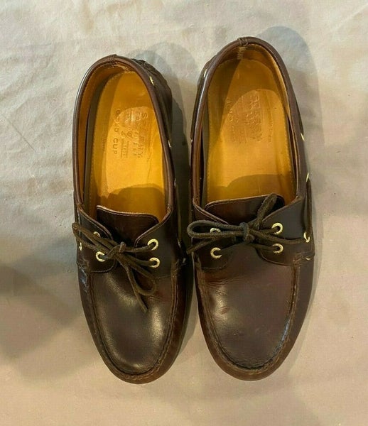 Sperry Top Sider Gold Cup Dark Brown Leather Boat Shoes US Men's 12 GREAT  LOOK | SidelineSwap | Buy and Sell on SidelineSwap