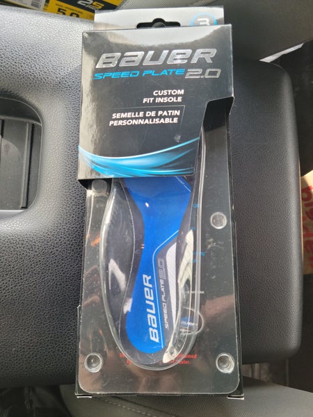 Junior New Bauer Speed Plate 2.0 Hockey Skates Size 3