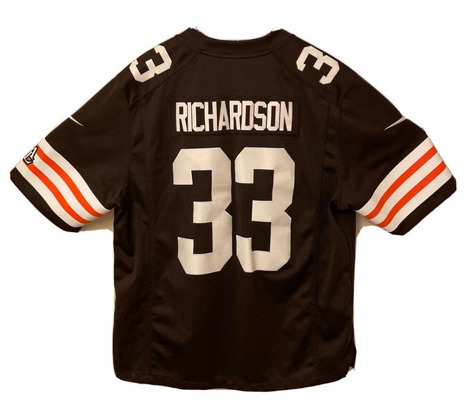 Trent Richardson #33 Stitched Cleveland Browns Nike NFL Football