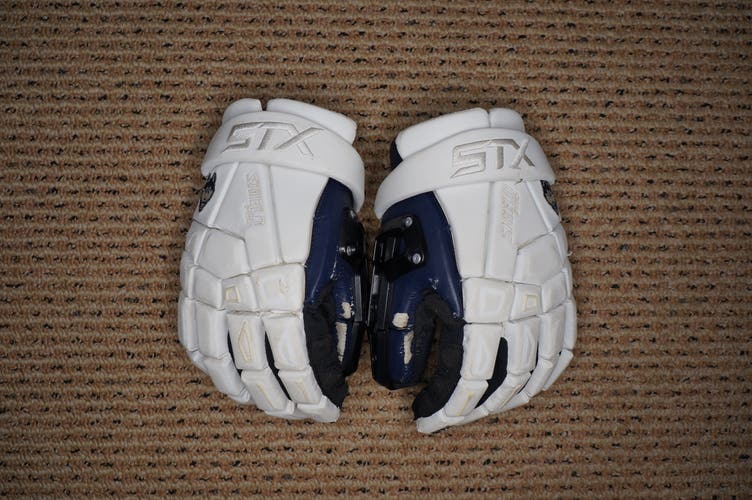 UCONN Huskies STX Shield Pro Lacrosse Gloves 13