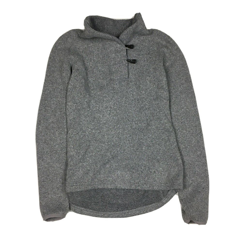 The North Face Funnel Neck Pullover Sweater Light Gray Style#ATUY Women's M