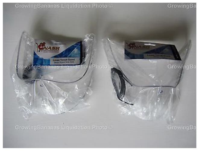 Goalie Lexan Throat Guard - Senior - NEW