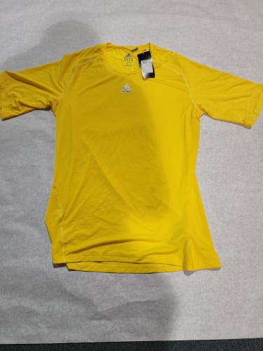 Yellow New Men's Adult XXL Adidas Shirt