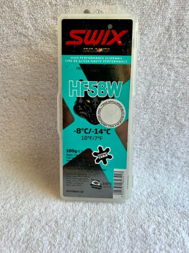 Swix Black Wolf 5 Race Wax: HF5BW 180g