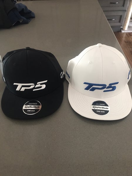 2 Brand New Taylormade TP5 Golf SnapBack Hats