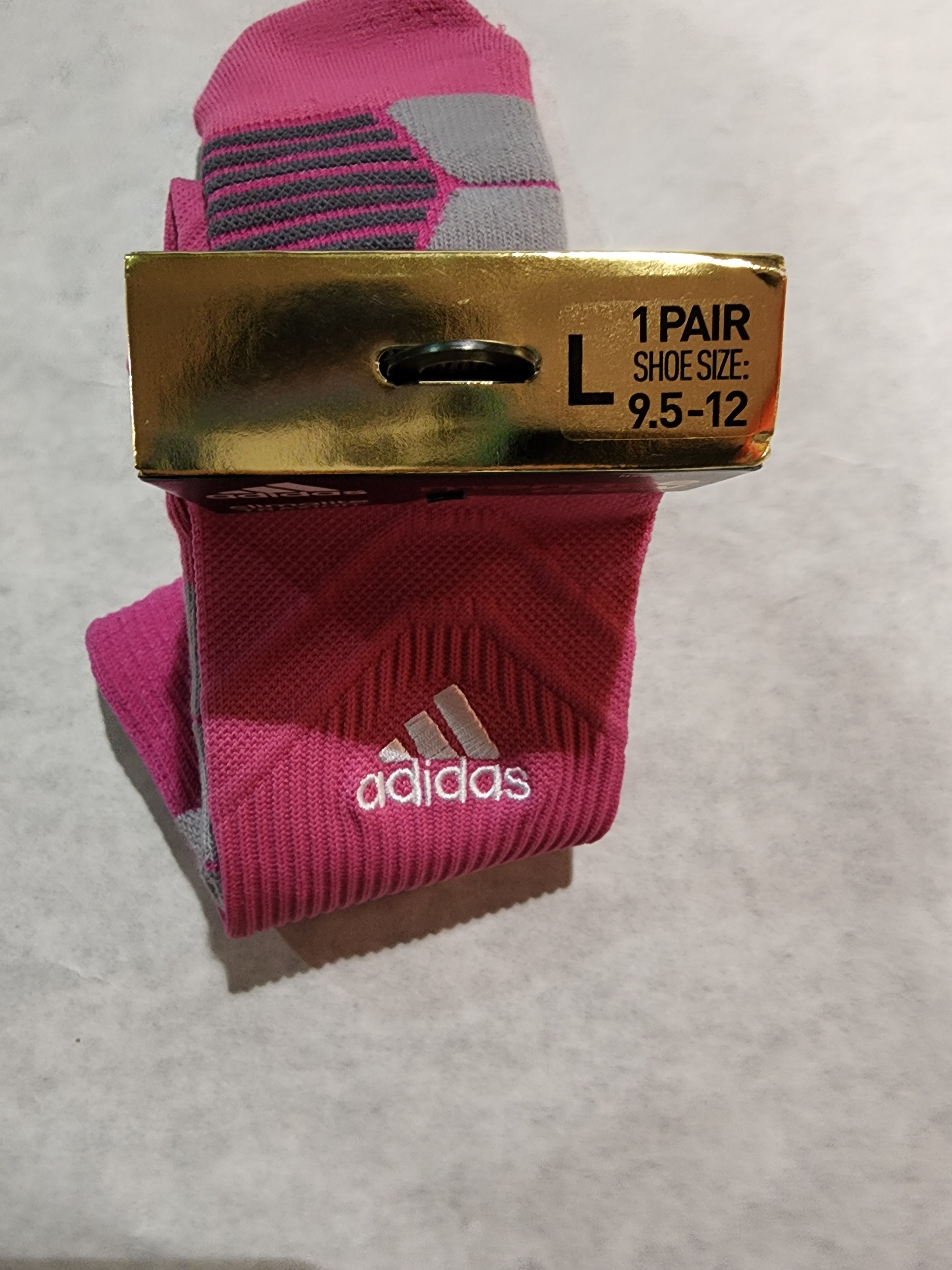 pink adidas soccer socks