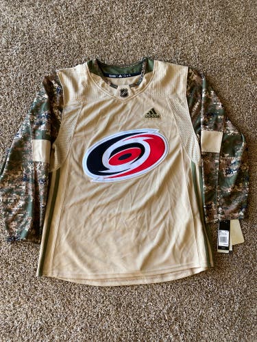 Blank Carolina Hurricanes Camo jersey Size 50