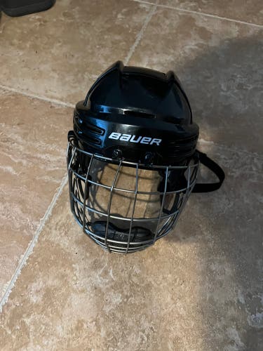 Used Medium Bauer  Re-Akt 75 Helmet