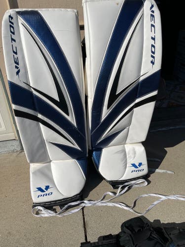 Used 35" CCM Vector v pro Goalie Leg Pads