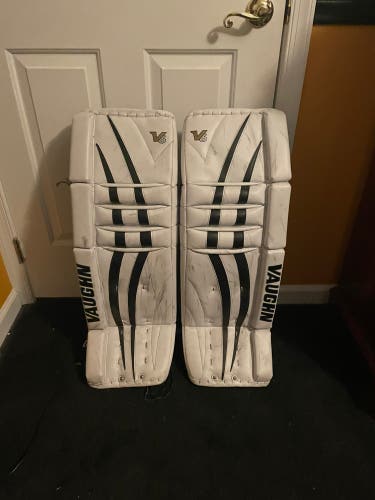 Used 32" Vaughn Goalie Leg Pads
