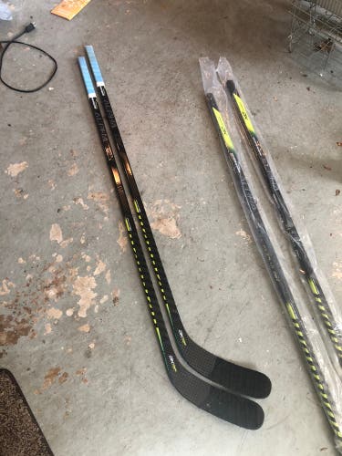 Senior Left Hand Mid Pattern Pro Stock Alpha DX Hockey Stick