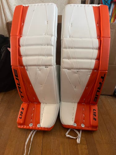 35+1 True 12.2 Goalie Pads Pro Return *MINT CONDITION LIKE NEW*