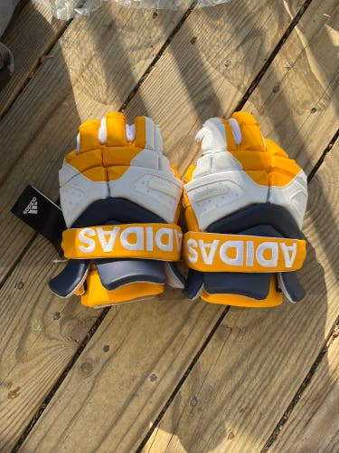New Player's Adidas 12" Lacrosse Gloves