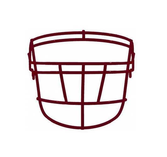 New Rawlings PO3R adult helmet facemask with hardware football face mask Red