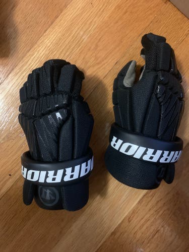 Used Player's Warrior 8" Burn Lacrosse Gloves