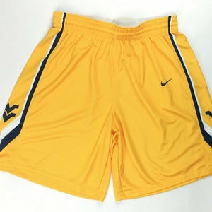Nike Women's M West Virginia Mountaineers Elite Driven Short Yellow 618504