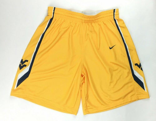 Nike Women's M West Virginia Mountaineers Elite Driven Short Yellow 618504