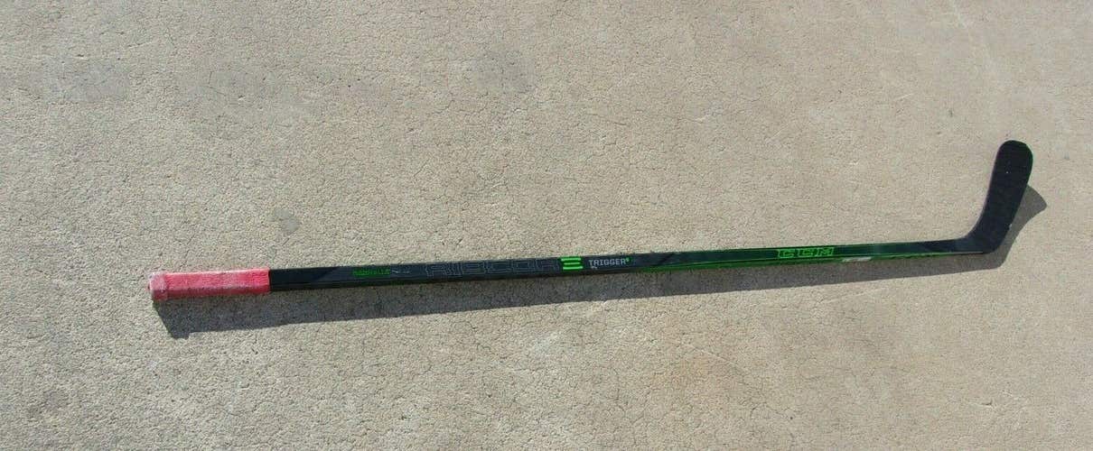 Arizona Coyotes Liam O'Brien practice-used CCM Ribcore Trigger 5 Pro demo stick (80 flex) 2021-22