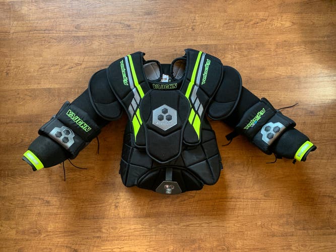 Used Large Vaughn  Velocity VE8 Pro Goalie Chest Protector