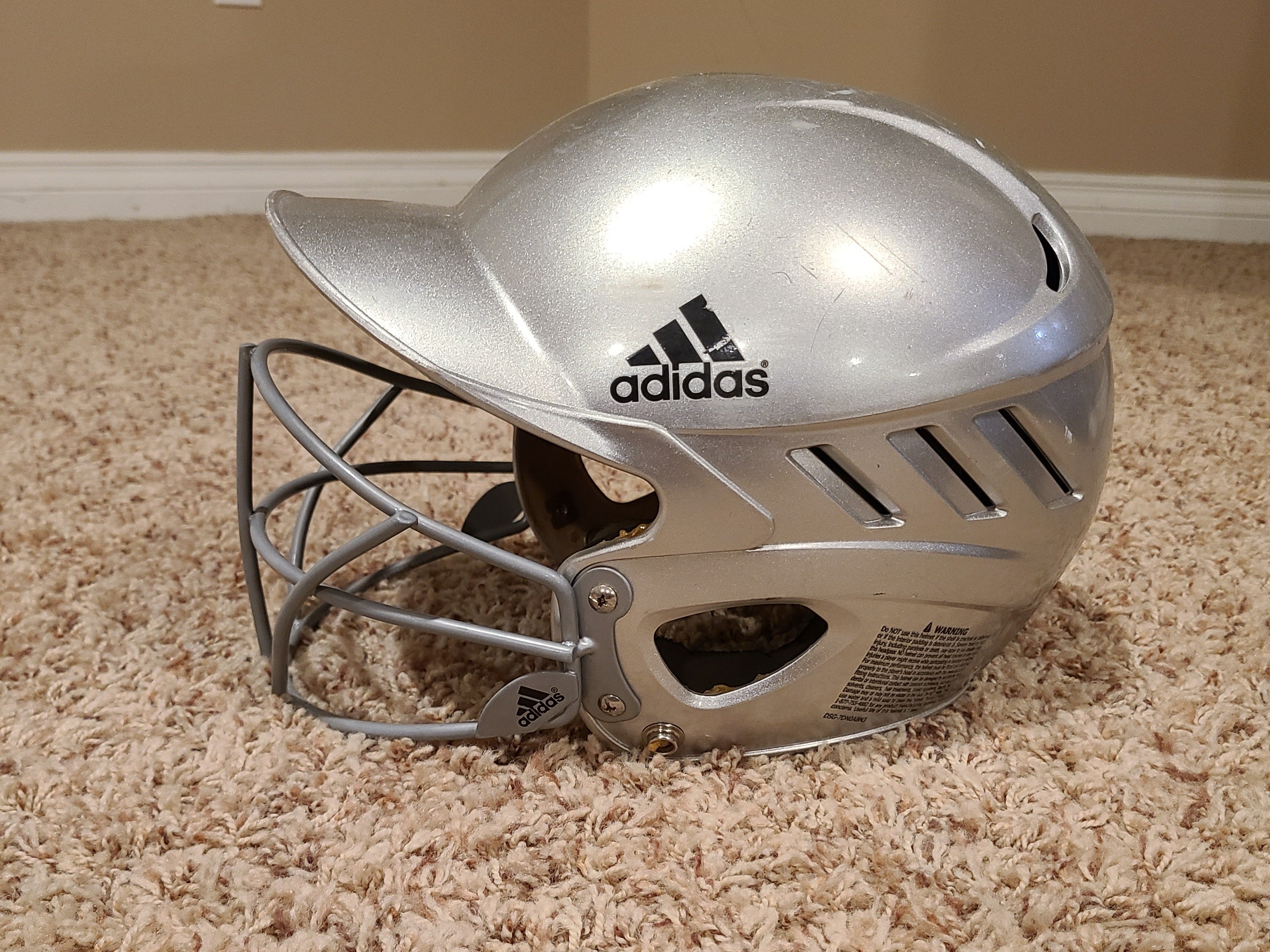 adidas adjustable baseball helmet