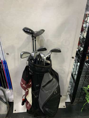 Used Spalding Sf-390 12 Piece Regular Flex Graphite Shaft Womens Club Sets