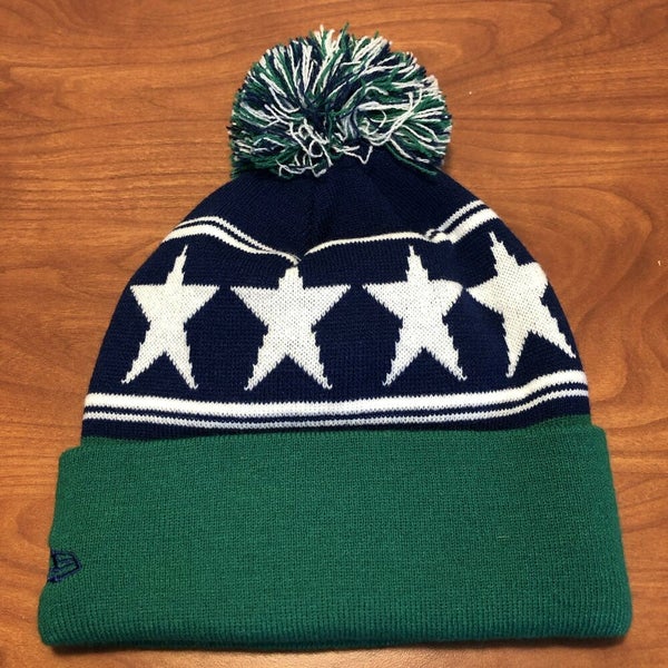 Men's New Era Navy Dallas Cowboys Reverse Knit Beanie