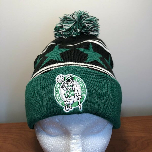 Vintage Boston Celtics NBA green knit Winter Hat Beanie Cap