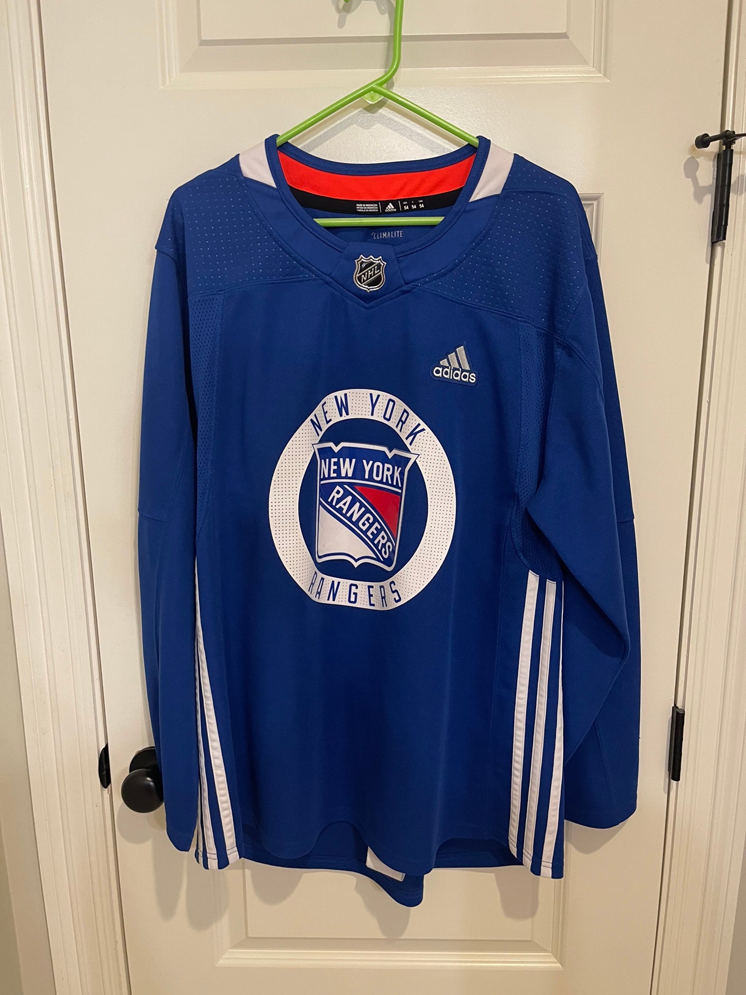 adidas, Shirts, Authentic Shesterkin New York Rangers Adidas Hockey Jersey