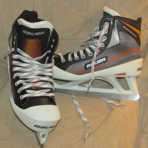 Senior New Bauer Performance Hockey Goalie Skates Regular Width